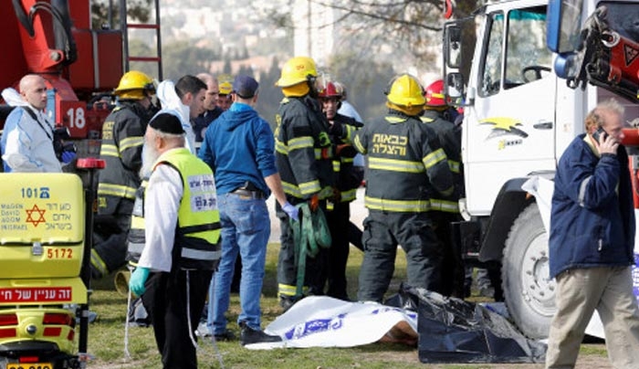 Τρομοκρατική επίθεση με φορτηγό στην Ιερουσαλήμ! Τουλάχιστον 4 νεκροί, 15 τραυματίες