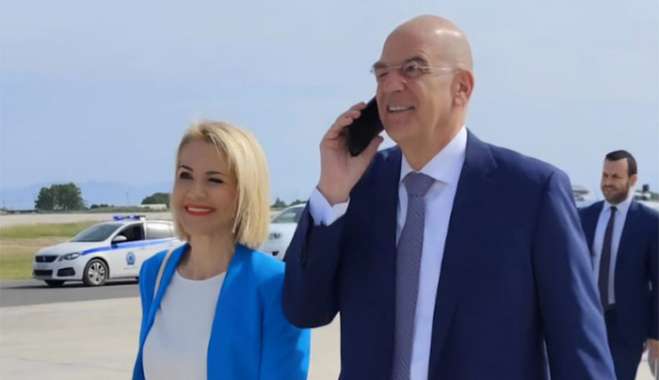 Στη Σύμη η Μίκα Ιατρίδη για την 80η Επέτειο της 8ης Μαΐου 1945.