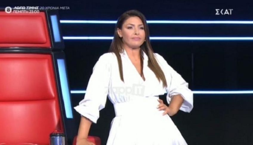 The Voice: Η επική ατάκα της παίκτριας στην Έλενα Παπαρίζου