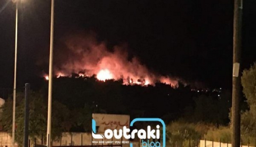 Φωτιά σε δασική έκταση στον Σχίνο Κορινθίας - Εκκενώθηκε οικισμός