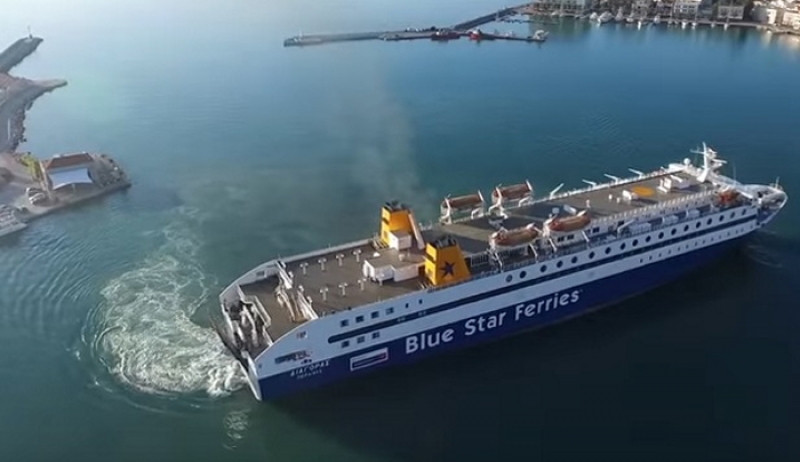 Χίος: Η μανούβρα του πλοίου που καταγράφηκε από drone – Ο καπετάνιος ήξερε καλά τι έπρεπε να κάνει [βίντεο]