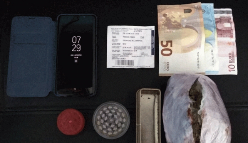 Συνελήφθη 27χρονος για κατοχή και μεταφορά ναρκωτικών με σκοπό τη διακίνηση στην Κάλυμνο