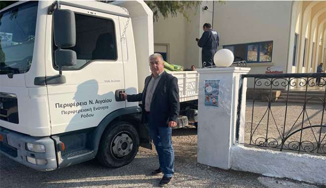 Ο Πρόεδρος του Περιφερειακού Φυτωρίου συνεχίζει καθημερινά τις επαφές του στα νησιά του νομού