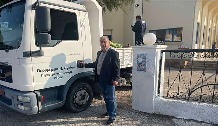 Ο Πρόεδρος του Περιφερειακού Φυτωρίου συνεχίζει καθημερινά τις επαφές του στα νησιά του νομού