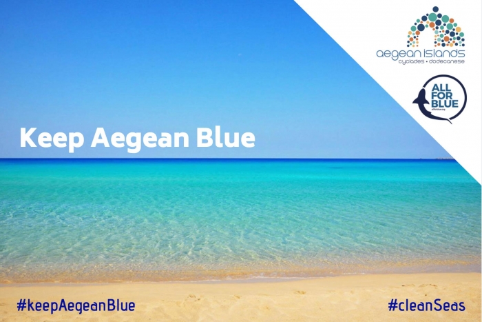 “Keep Aegean Blue”: Περισσότερα από 600 κιλά σκουπίδια έβγαλαν από παραλία της Λέρου 55 μαθητές Λυκείου και δύτες