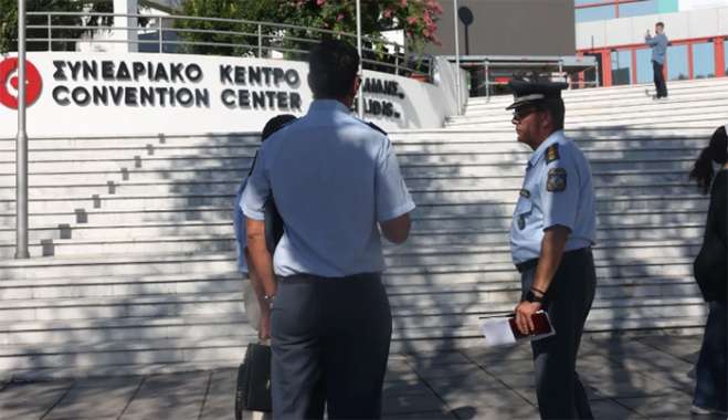 Σε ισχύ τα μέτρα ασφαλείας της ΕΛ.ΑΣ στην ΔΕΘ  Eurokinissi