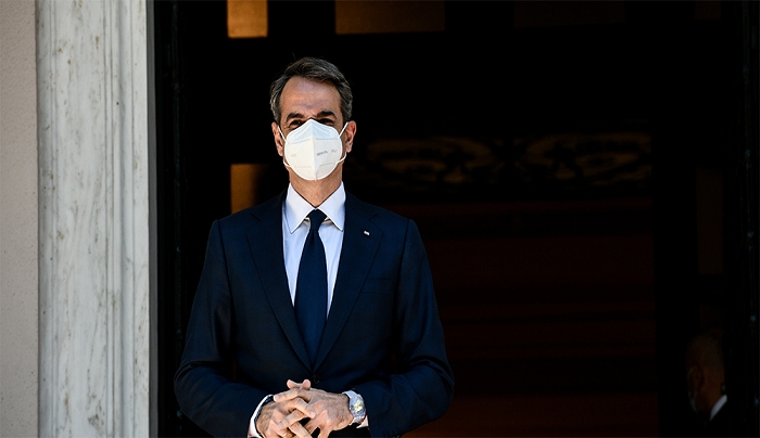 Μητσοτάκης: Σε ολόκληρη την Ελλάδα θα κυματίζει παντοτινά μόνο η γαλανόλευκη της Ελευθερίας και της Δημοκρατίας