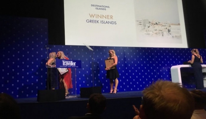 Θριάμβευσε η Ελλάδα στα βραβεία του Condé Nast Traveller 2018 στο Λονδίνο