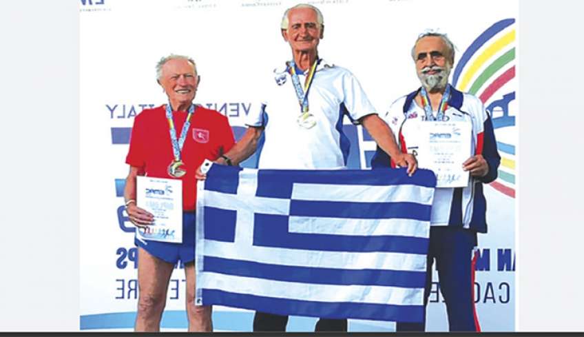 Κωνσταντίνος Χατζηεμμανουήλ:  Ο Έλληνας πρωταθλητής στους κορυφαίους αθλητές  MASTERS στον κόσμο το 2023
