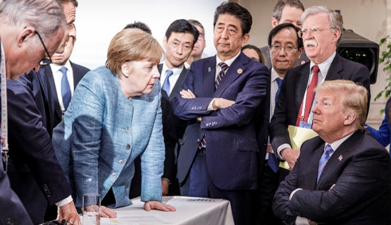 Σε φιάσκο κατέληξε η σύνοδος των G7 εξαιτίας του Τραμπ, που απειλεί με νέους δασμούς