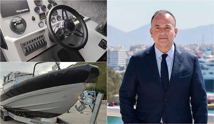 Γιάννης Παππάς: «Παραδόθηκε σήμερα το νέο πλωτό περιπολικό σκάφος του Λιμενικού στην Αστυπάλαια»
