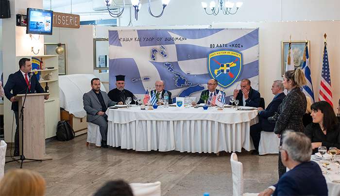 Στην Λέσχη αξιωματικών Κω έκοψε την πίτα του, το Τμήμα ΑΧΕΠΑ Κω