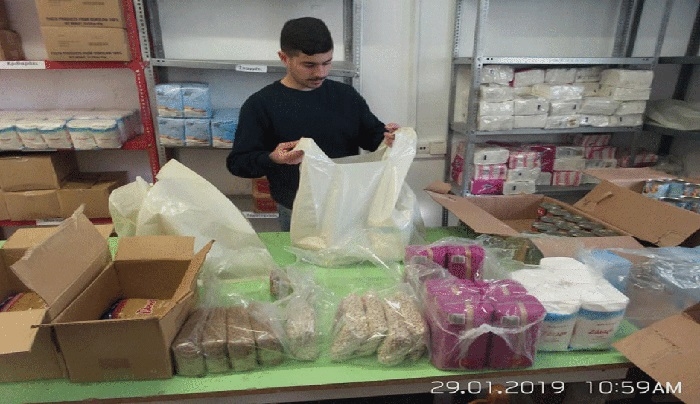 Αρχισε η διανομή τροφίμων από το Κοινωνικό Παντοπωλείο του Επαρχείου Καρπάθου-Κάσου