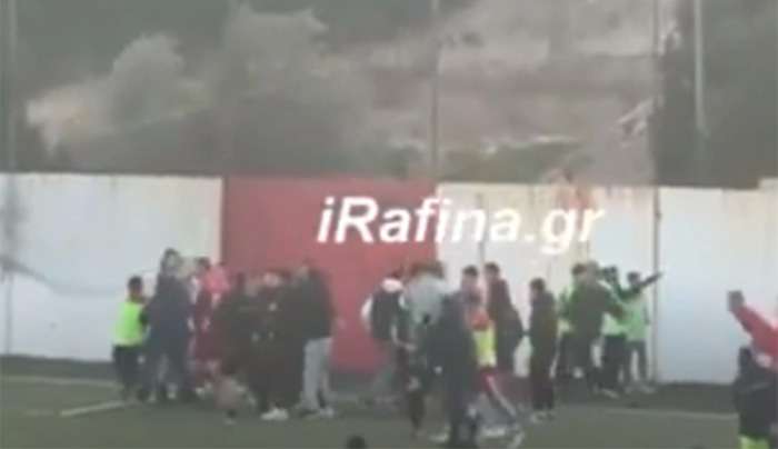 Ρόδος: Άγρια επεισόδια σε αγώνα της Γ’ Εθνικής – Τραυματίστηκαν δύο ποδοσφαιριστές
