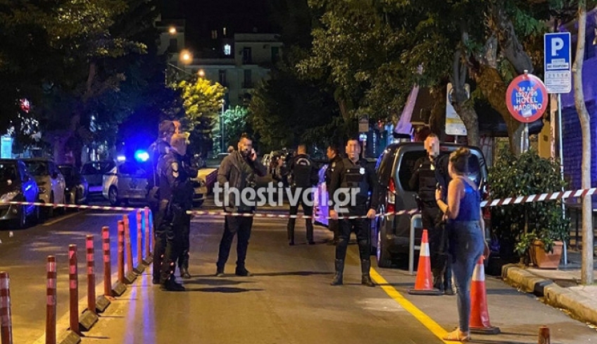 Πυροβολισμοί στο κέντρο της Θεσσαλονίκης -Ενας τραυματίας
