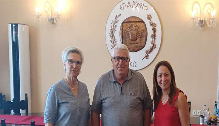 Σε Κω και Κάρπαθο βρέθηκε  ο Αντιπεριφερειάρχης Πρωτογενούς Τομέα Φιλήμονας Ζαννετίδης, μαζί με στελέχη της υπηρεσία απόκτησης πτυχίων χειριστών αγροτικών μηχανημάτων, κατόπιν θεωρητικής και πρακτικής εξέτασης.