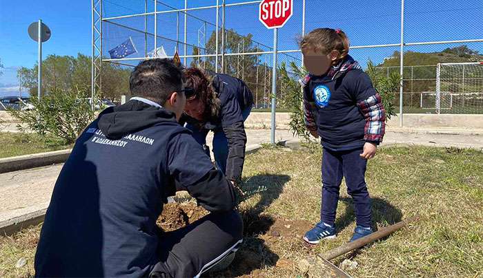 Πραγματοποιήθηκε δενδροφύτευση στο Πάρκο κυκλοφοριακής αγωγής στη Λέρο.(ΦΩΤΟ)