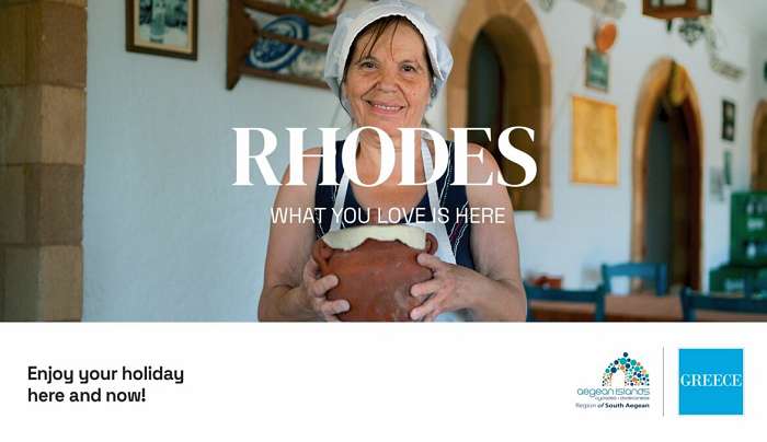 “Rhodes, What you Love is Here” Στον αέρα ειδική παγκόσμια καμπάνια για τη Ρόδο