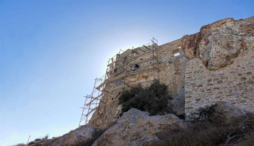 Αστυπάλαια: Σωτήριες επεμβάσεις στο κάστρο του νησιού με τη μοναδική ιστορία