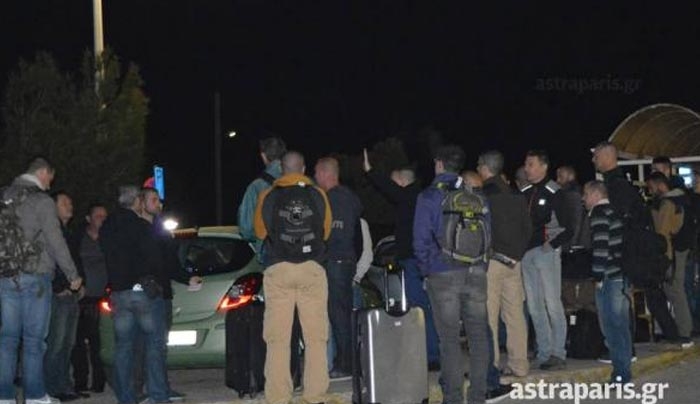 «Απόβαση» Γάλλων αστυνομικών της FRONTEX στο αεροδρόμιο Χίου - ΒΙΝΤΕΟ