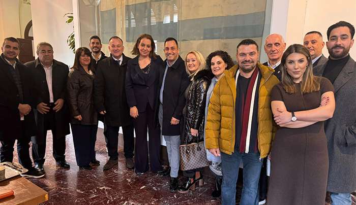 Μέρα ανταλλαγής ευχών από αντιπροσωπεία της ΔΕΕΠ Δωδεκανήσου ΝΔ