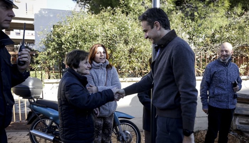 Μητσοτάκης από Μάνδρα: Χωρίς γραφειοκρατία να πάρουν άμεσα οι πληγέντες το βοήθημα