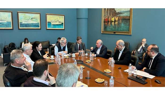 Σύσκεψη στο Υπουργείο Ναυτιλίας και Νησιωτικής Πολιτικής με τα Επιμελητήρια Κρήτης(24.2.2024)