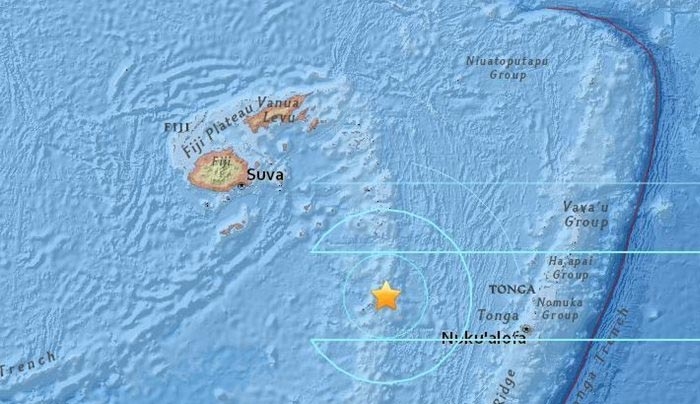 Ισχυρός σεισμός 7,2 Ρίχτερ στα νησιά Φίτζι