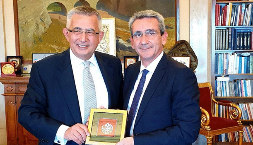 Εθιμοτυπική συνάντηση του Περιφερειάρχη με τον νέο Γενικό Πρόξενο της Τουρκίας στη Ρόδο