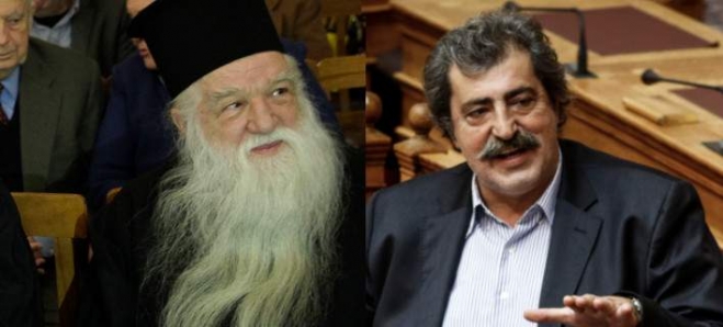 Αμβρόσιος: Για τις πλημμύρες φταίει ο άθεος πρωθυπουργός -Πολάκης: Ευθύνεσαι για τη χρεοκοπία