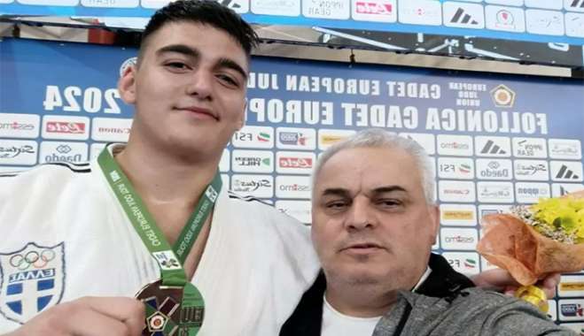 Χάλκινο μετάλλιο ο Νικολαΐδης στο Ευρωπαϊκό Κύπελλο U18