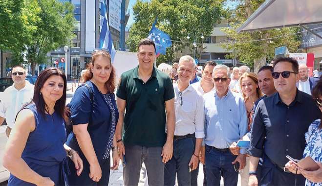 Bασ. Κικίλιας και Στ. Πέτσας από τη Ρόδο: Στόχος όλων πρέπει να είναι μια ισχυρή και αυτοδύναμη Ν.Δ.