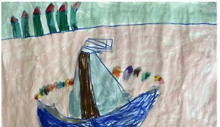 Ροδιτόπουλο 4,5 ετών νικητής σε πανελλαδικό διαγωνισμό ζωγραφικής