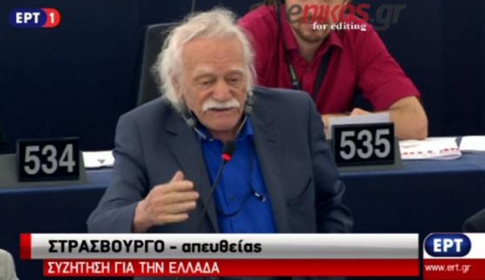 Γλέζος: Η Ευρώπη είναι γέννημα της Ελλάδας, δεν σας την χαρίζουμε - ΒΙΝΤΕΟ