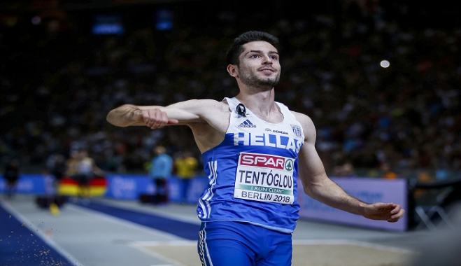 Μίλτος Τεντόγλου: Πρωταθλητής Ευρώπης, ξανά, στο μήκος- Με την κορυφαία φετινή επίδοση στον κόσμο