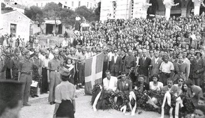 12 Οκτωβρίου 1944: 72 χρόνια από την απελευθέρωση της Αθήνας από τους Ναζί (φωτό-βίντεο)