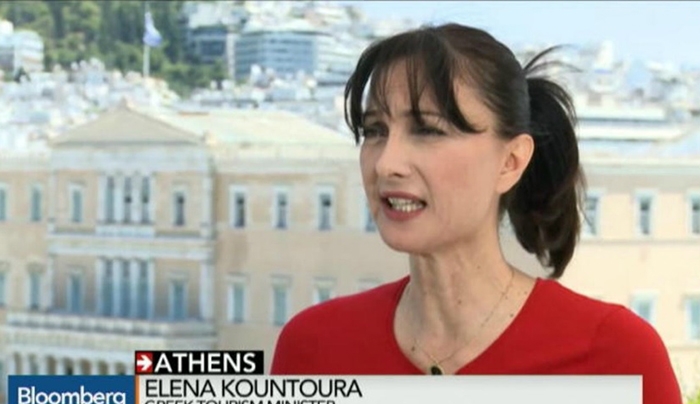 Συνεντεύξεις της Έ. Κουντουρά στο τηλεοπτικό δίκτυο Russia-24 και στο Bloomberg για την ανάδειξη του τουρισμού