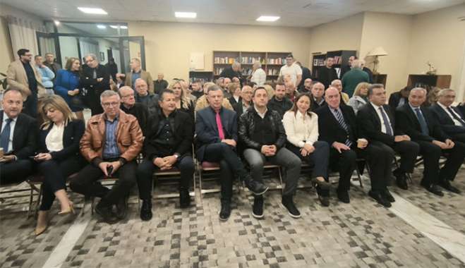 Με πολύ κόσμο η κοπή πίτας της ΔΗΜ.ΤΟ της ΝΔ Κω, στη Μαρίνα