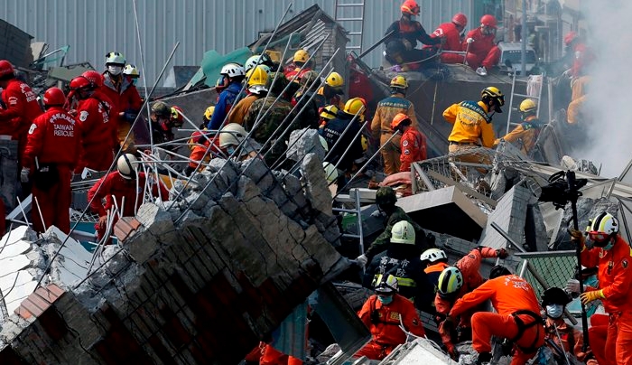 Ταϊβάν: Στους 7 οι νεκροί από το σεισμό των 6,4 ρίχτερ-ΕΚΑΤΟΝΤΑΔΕΣ ΤΡΑΥΜΑΤΙΕΣ