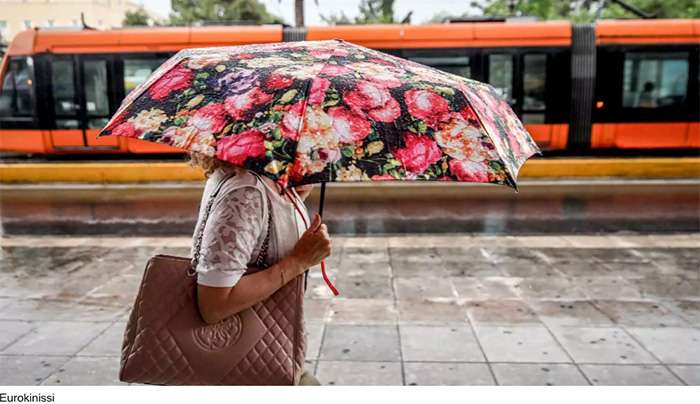 Καιρός σήμερα: Βροχές με καταιγίδες και ζέστη – Αναλυτική πρόγνωση