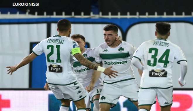 Πρώτος με Ιωαννίδη στα play off ο Παναθηναϊκός, 2-0 τον Ατρόμητο στο Περιστέρι