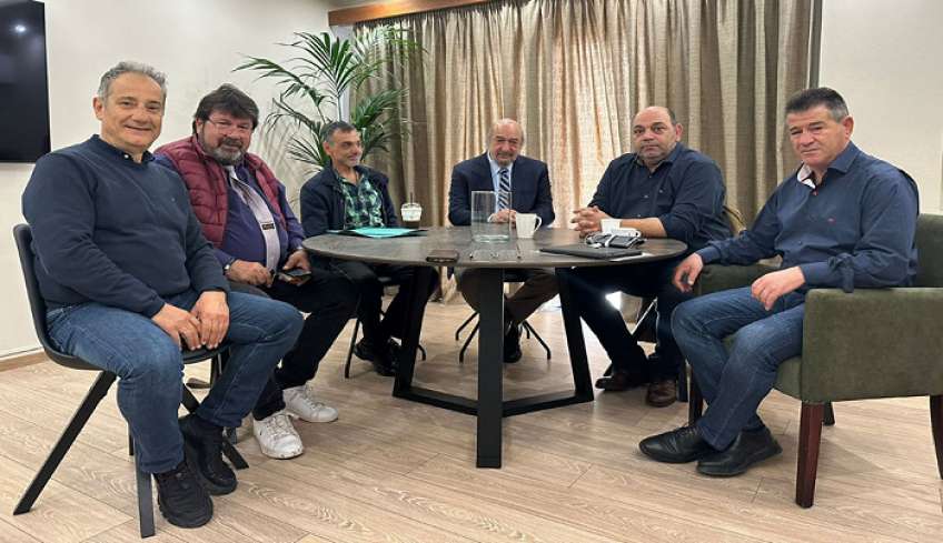 Γ. Νικητιάδης σε συνάντηση με εργαζόμενους και διοίκηση της ΔΕΥΑΡ: Το νερό είναι αδιαπραγμάτευτο Δημόσιο Αγαθό