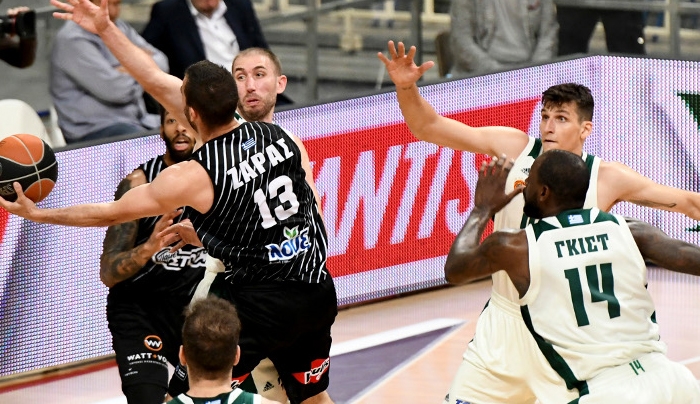 Χωρίς πίεση στο 2-0 ο Παναθηναϊκός, 84-67 τον ΠΑΟΚ