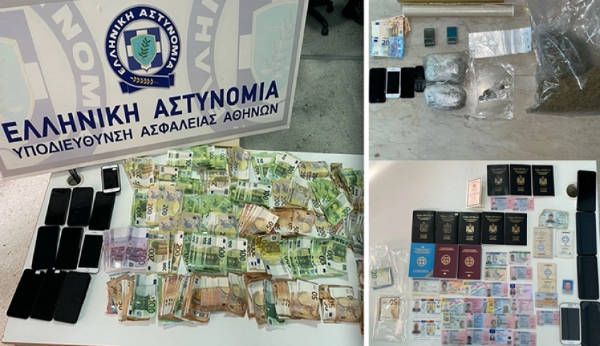 Φυλακισμένος καθοδηγούσε σπείρα που διακινούσε μετανάστες, ναρκωτικά και πλαστά πιστοποιητικά στην Αθήνα