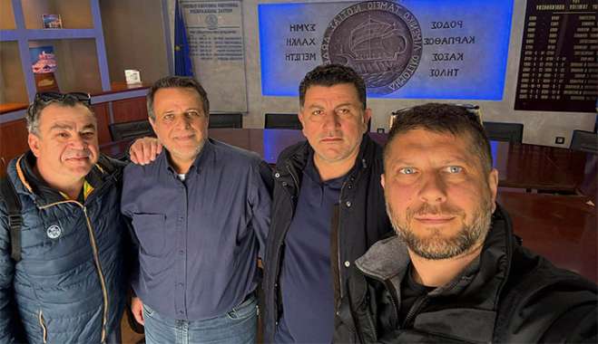 Πραγματοποιήθηκε συνάντηση του ΣΕΕΜΠ Ρόδου με τον πρόεδρο του Λιμενικού Ταμείου, Β. Βαγιανάκη, σχετικά με τη νέα τουριστική σεζόν.