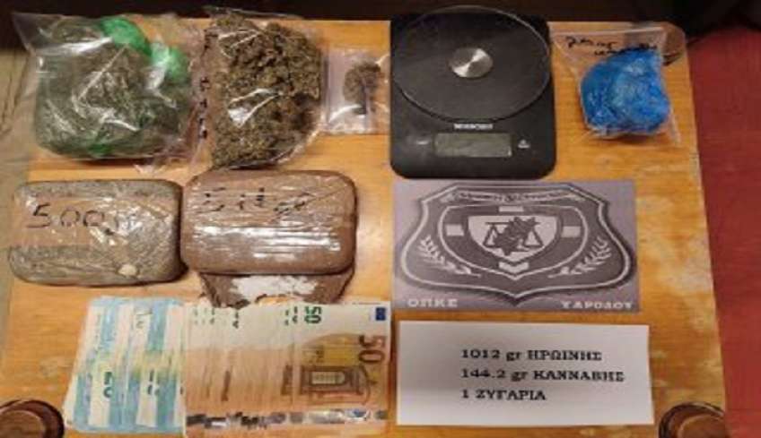 Συνελήφθησαν στη Ρόδο δύο αλλοδαποί για κατοχή και διακίνηση ναρκωτικών – Βρέθηκε πάνω από 1 κιλό ηρωίνης στην κατοχή τους