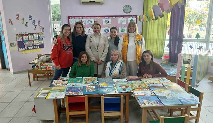 Lions Club Kos «Ιπποκράτης»: Δωρεά βιβλίων στο 1ο Νηπιαγωγείο Κω
