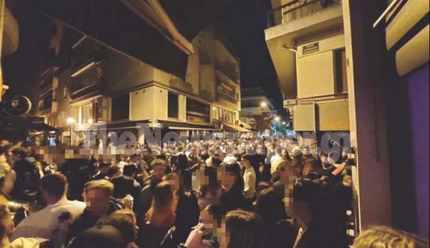 Βόλος: Κορονοπάρτι με μουσικές, ποτά και δεκάδες άτομα - Κάτοικοι ρίχνουν μέχρι και... κουβάδες με νερό