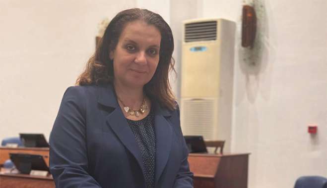 Ευχαριστήρια δήλωση της Έφης Χαραλαμποπούλου για τις εσωκομματικές εκλογές της Νέας Δημοκρατίας για την ανάδειξη των νέων τοπικών εκπροσώπων της Νέας Δημοκρατίας