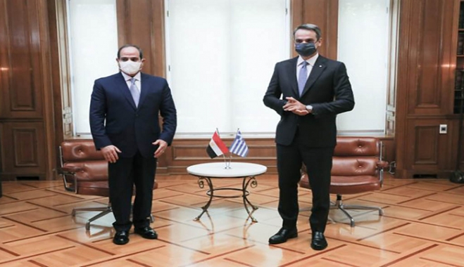 Δηλώσεις Μητσοτάκη-Σίσυ: «Η Μεσόγειος μπορεί να γίνει θάλασσα που να ενώνει αντί να χωρίζει τους λαούς»